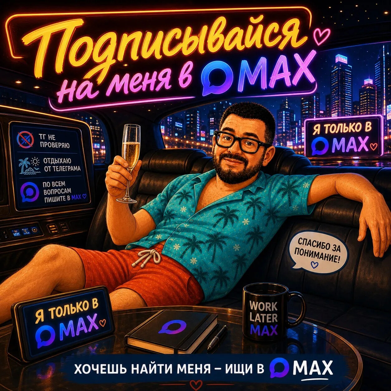 Я только в MAX