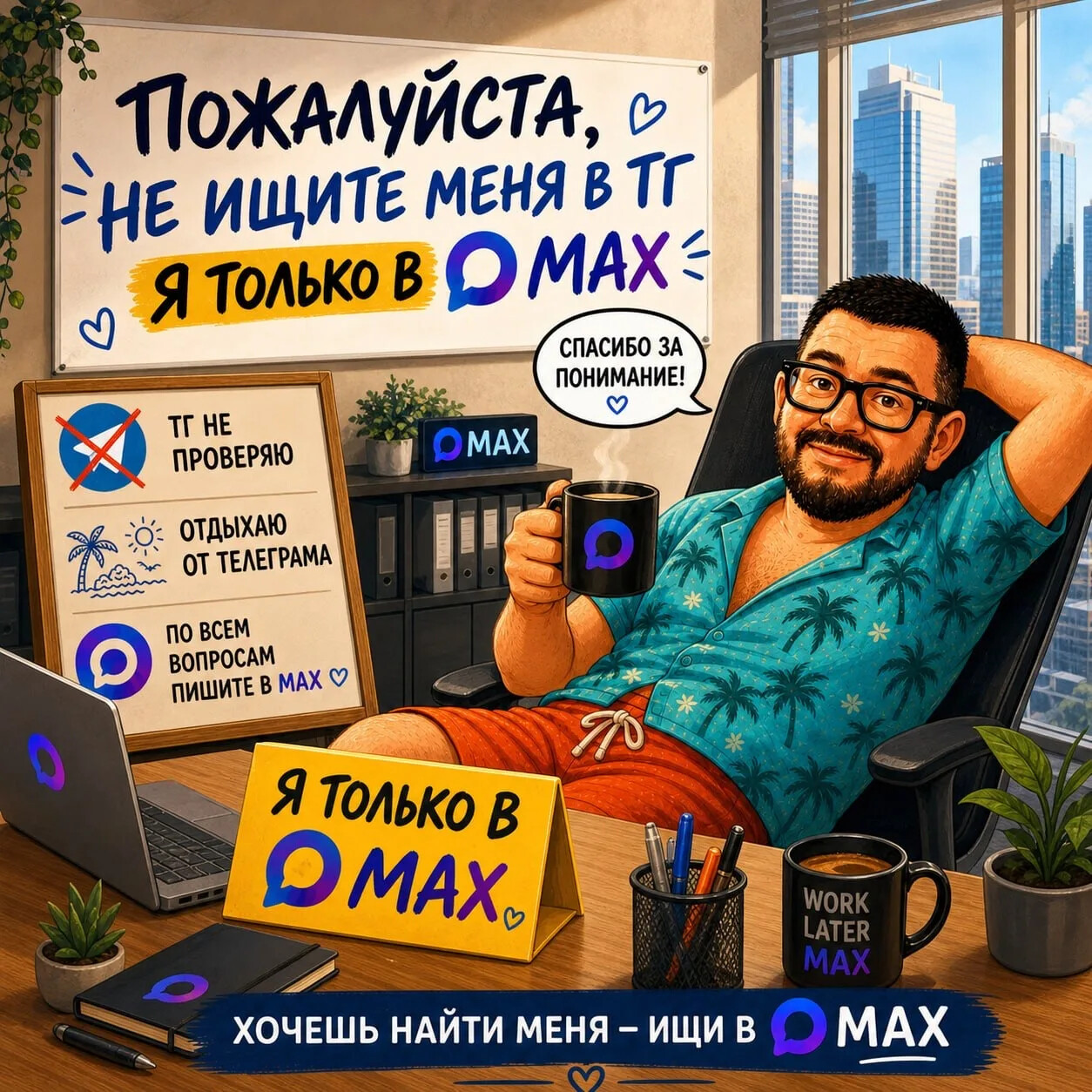 Я только в MAX